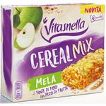 Barretta Cereali Vitasnella - Cereal Mix Mela - 162 gr - 6 pz