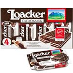 Biscotti Wafer Loacker - Classic Cacao & Milk - 4 Snack da 45 gr