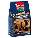 Biscotti Wafer Loacker - Quadratini - Chocolate - Cioccolato - 125 gr