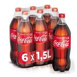 Bibita Frizzante - Coca Cola Original Taste - 6 Bottiglie da 1,5 Litri
