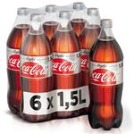 Bibita Frizzante - Coca Cola Light - 6 Bottiglie da 1,5 Litri