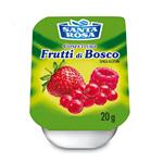 Confettura Santa Rosa - Frutti di Bosco - Vaschetta Plastica 100 pz da 20 gr