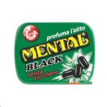 Pastiglie Mental - Mental Black Senza Zucchero - Caramelle - 24 Pacchetti da 17 gr