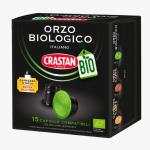 Orzo in Capsule - Crastan Biologico - Compatibili Nespresso - 15 Pezzi
