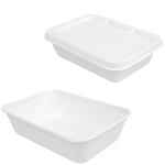 Food Box + Coperchio -  Bioali - 172x118x45 mm - 500 ml - 50 Pz - 100% Biodegradabile
