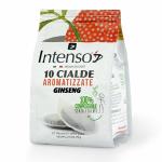 Caffè in Cialde - Intenso - Aromatizzate al Ginseng - 10 Cialde Compostabile