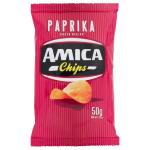 Busta Patatine - Amica Chips - Paprika - 21 Buste da 50 g