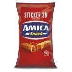 Busta Patatine - Amica Chips - Stikker Ketchup 3D - 24 Buste da 40 g
